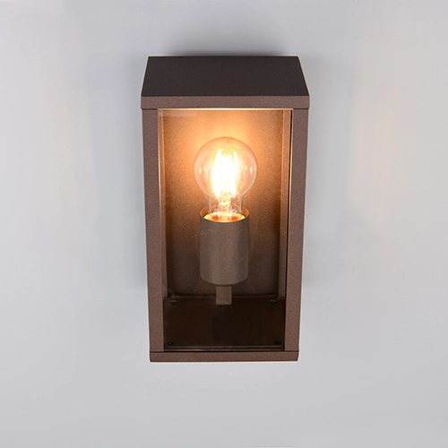 Lampe murale moderne Garonne S brun rouille Trio 4017807687378