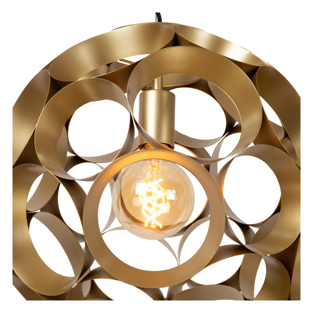 Lampe pendante unique Hannelore Ø 40 cm d’or Lucide 5411212106230