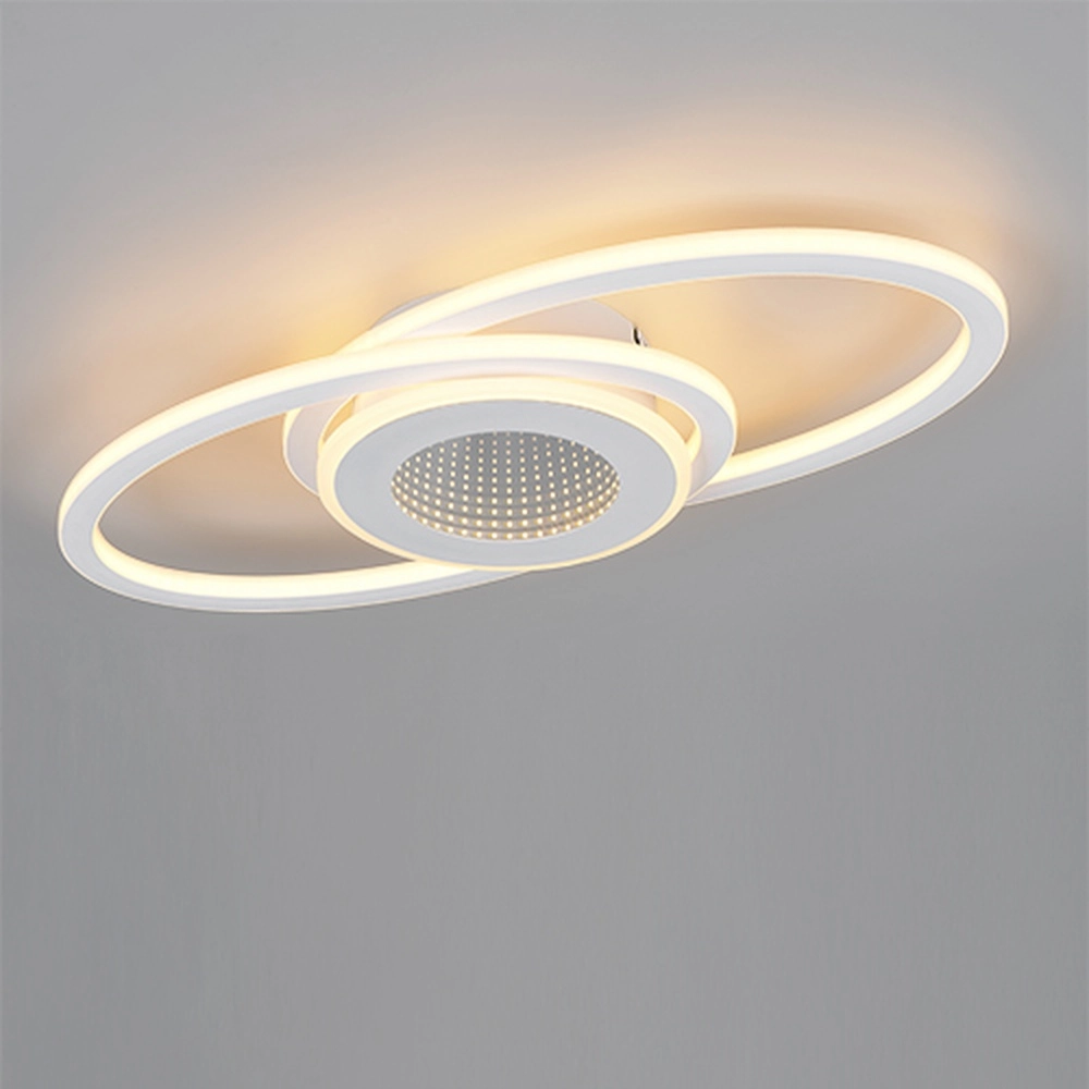 Lampe de plafond à design Deliva Blanc Trio 4017807707793