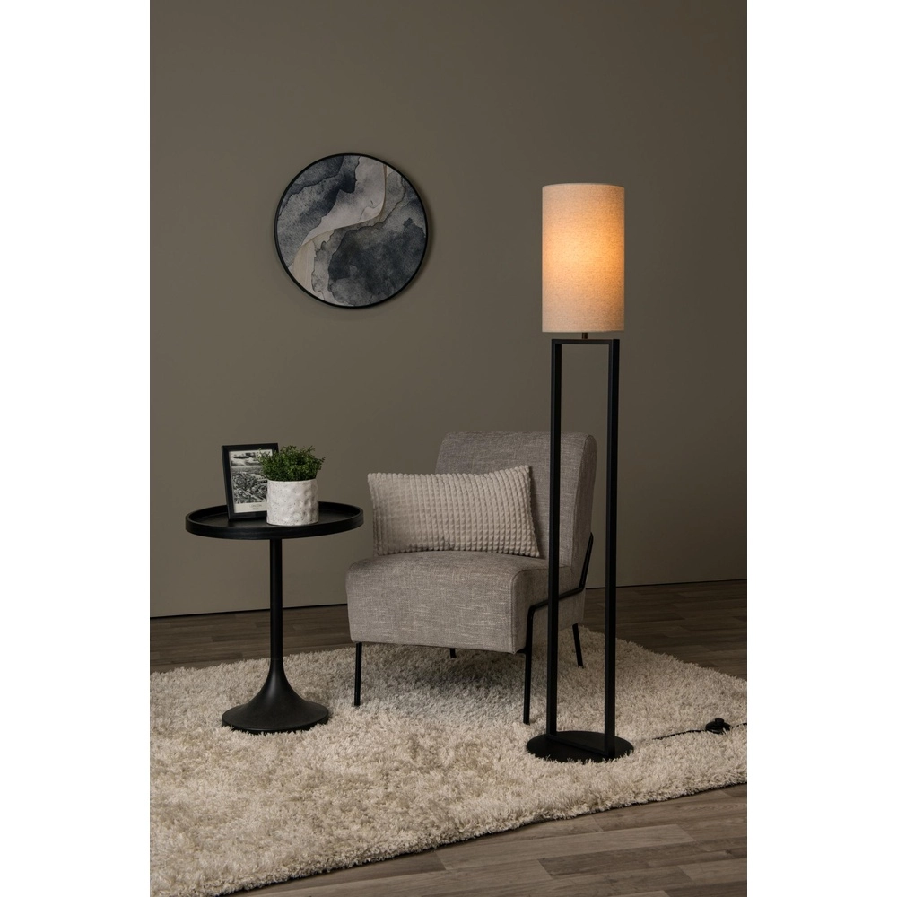 Lampe de pied Herman brun sable Lucide 5411212303417