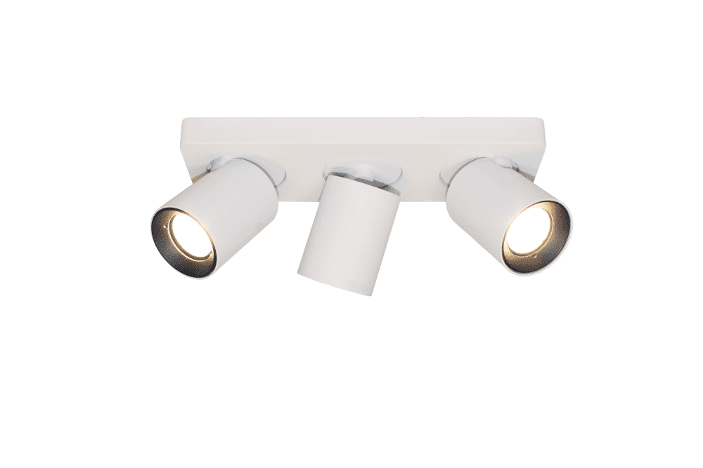 Spot à 3 lumières Megano blanc Artdelight 8719831735600