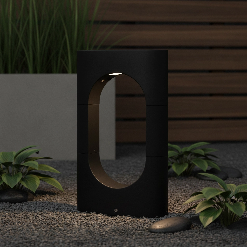 Lampe de jardin design Portal anthracite 30cm