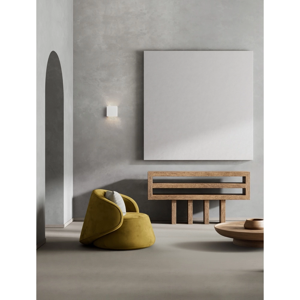 Applique murale carrée Sensia blanc 12,5 cm Lyora 5212017479259