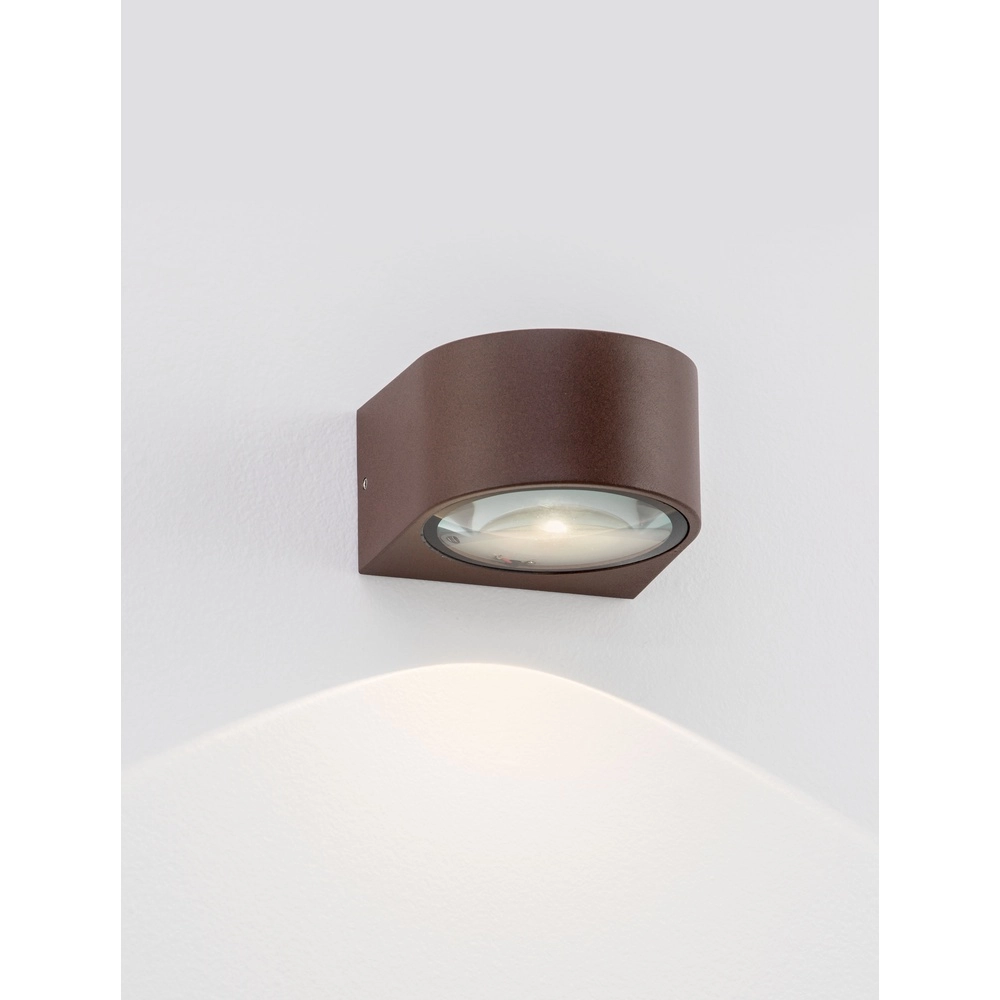 Downlighter Opera Brun rouille