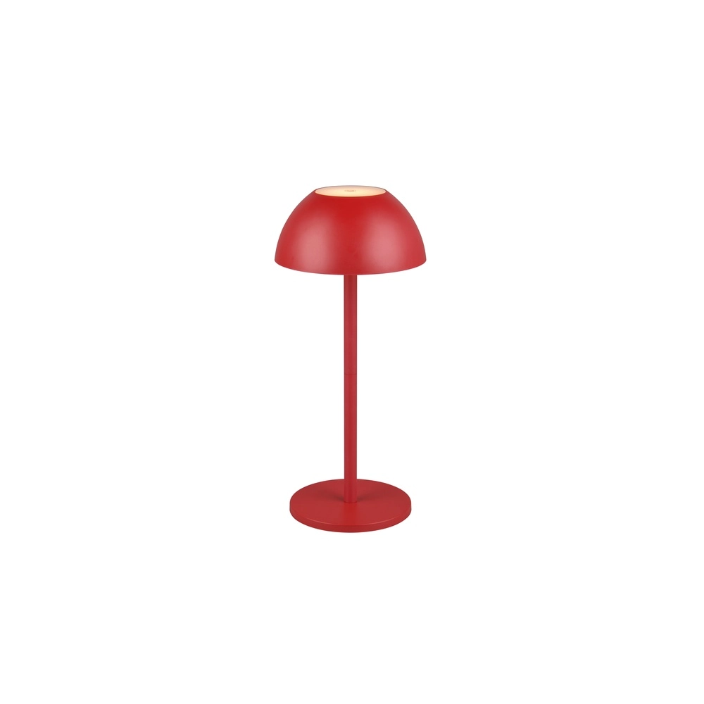 Lampe de table Ricardo rouge Ø 13.5cm