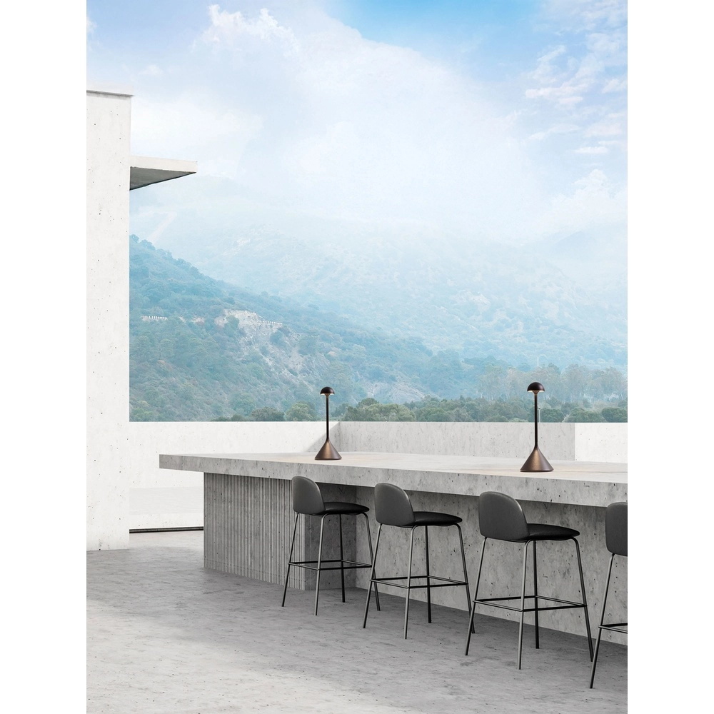 Lampe de table Dalt noir rechargeable avec USB Lyora 5212017477026