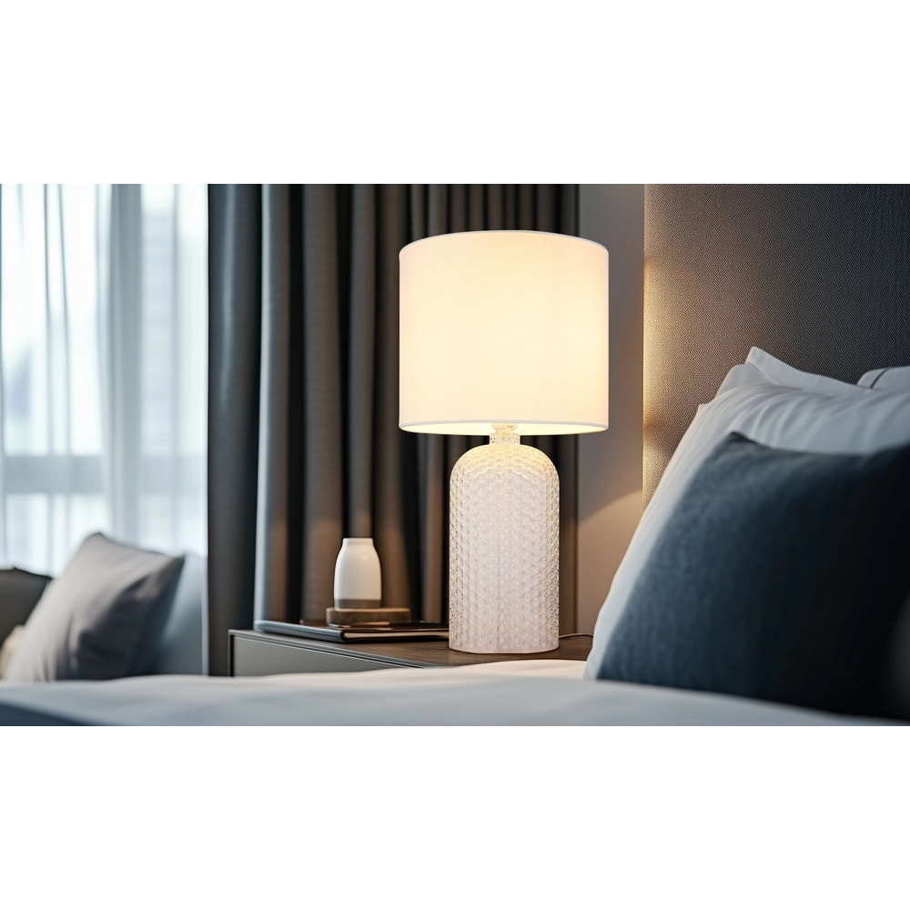 Lampe de table de conception Sofia Blanc Globo 9007371475544