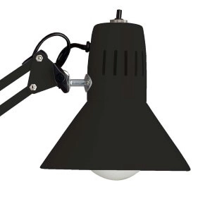 Lampe de travail noire Hobby Brilliant 4004353898549
