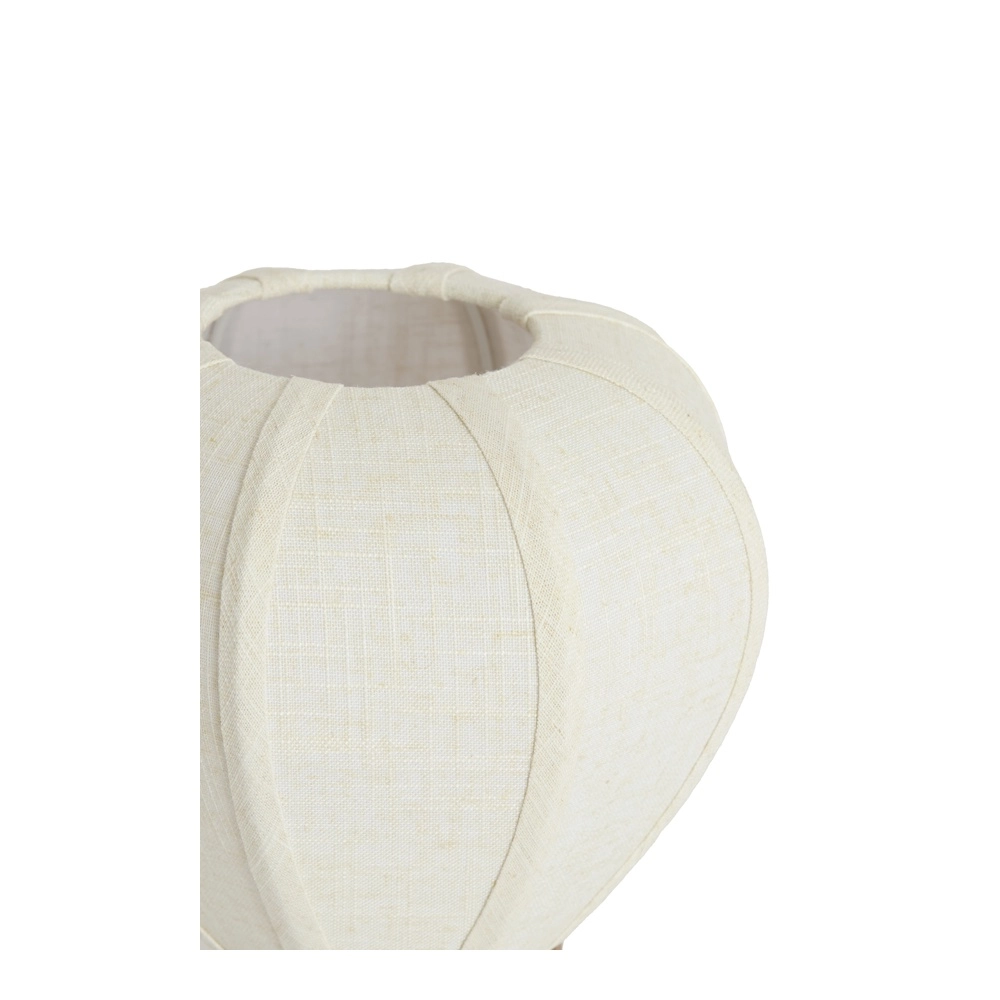 Lampe de table Kyzo Ø 23cm japandi white Light & Living 8717807843403