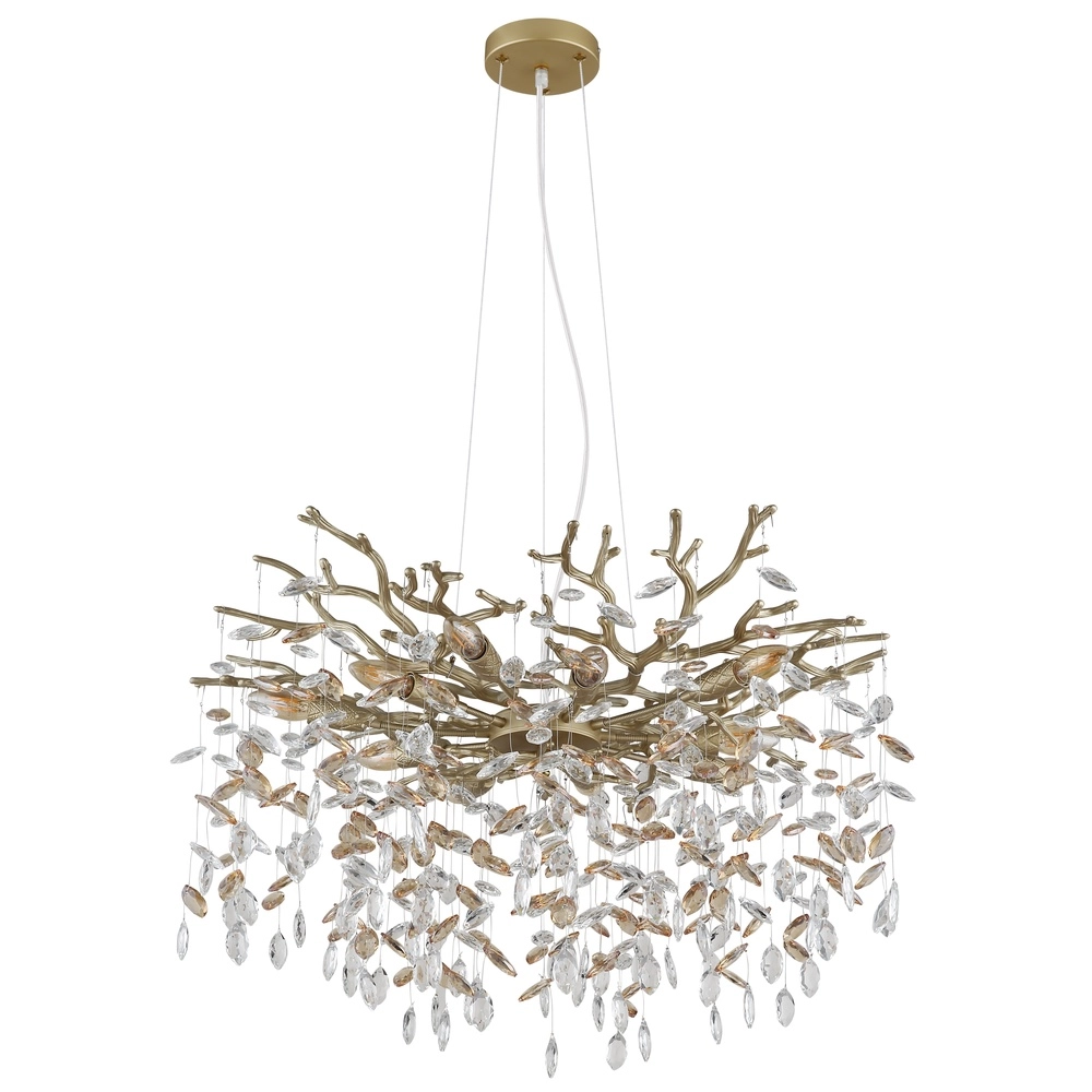 Lampe suspendue Queena or Ø 80cm Globo 9007371522682