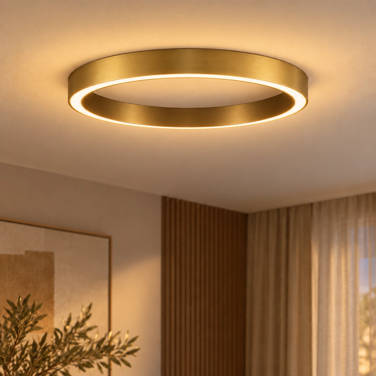 Plafonnier design Sting or Ø 100cm