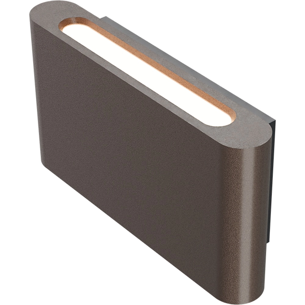 Spot mural moderne Atina 20cm de cacao Masterlight 8718121385006