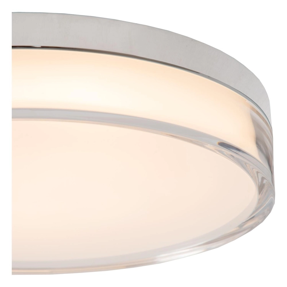 Éclairage de plafond Plano Ø chrome 28cm Lucide 5411212782939