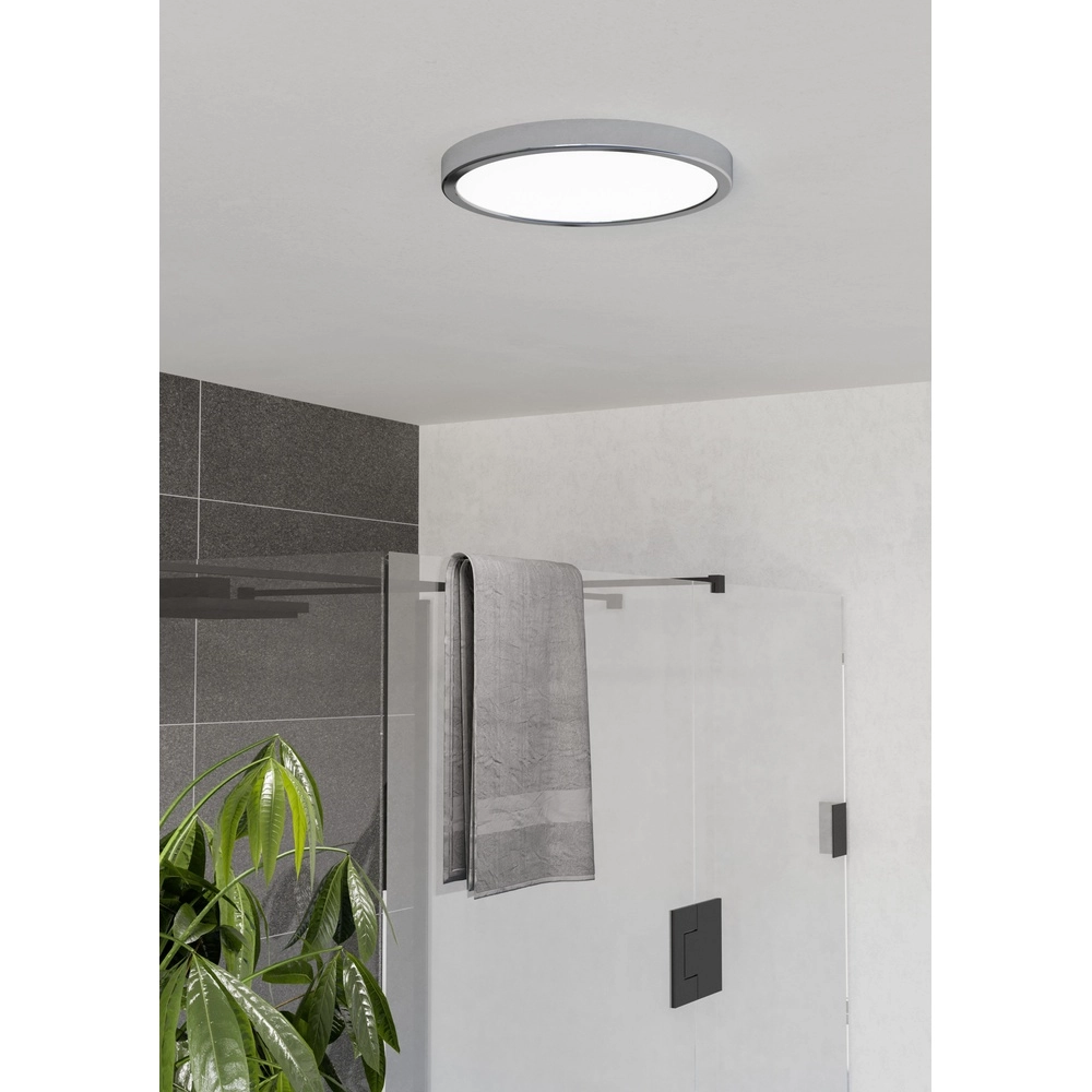 Lumière de plafond chromée Fueva 6 LED - Ø 27,7cm Eglo 9008606331079