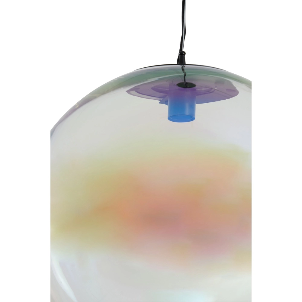 Ø lampe suspendue de 48 cm Medina Verre arc-en-ciel Light & Living 8717807665814