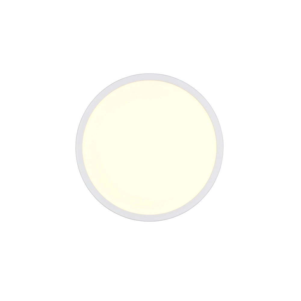 Éclairage de plafond rond Emra blanc Ø 29cm Trio 4017807704129