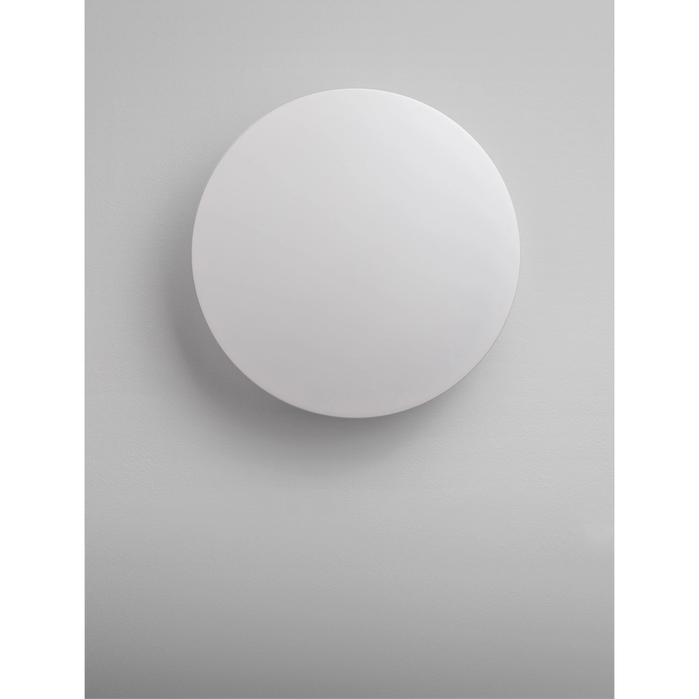 Applique murale ronde Copper blanc Ø 30cm Lyora 5212017447371