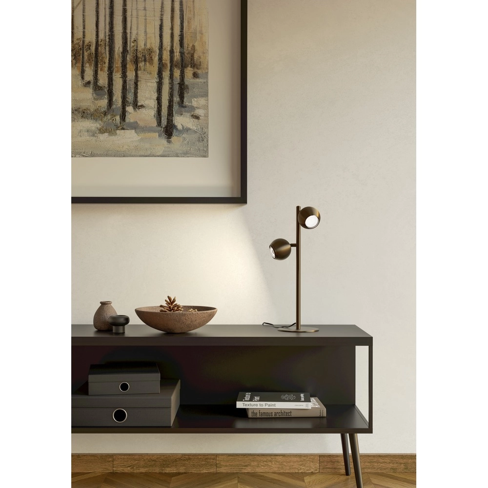 Lampe de table de conception Bimeda 1 Bronze foncé Eglo 9008606391110