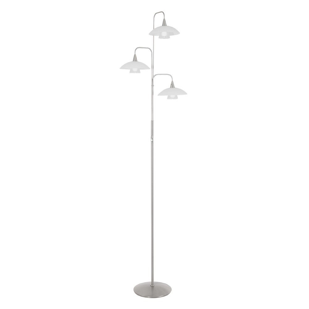 Lampe de lecture Tallerken Gris métallisé à 3 lumières