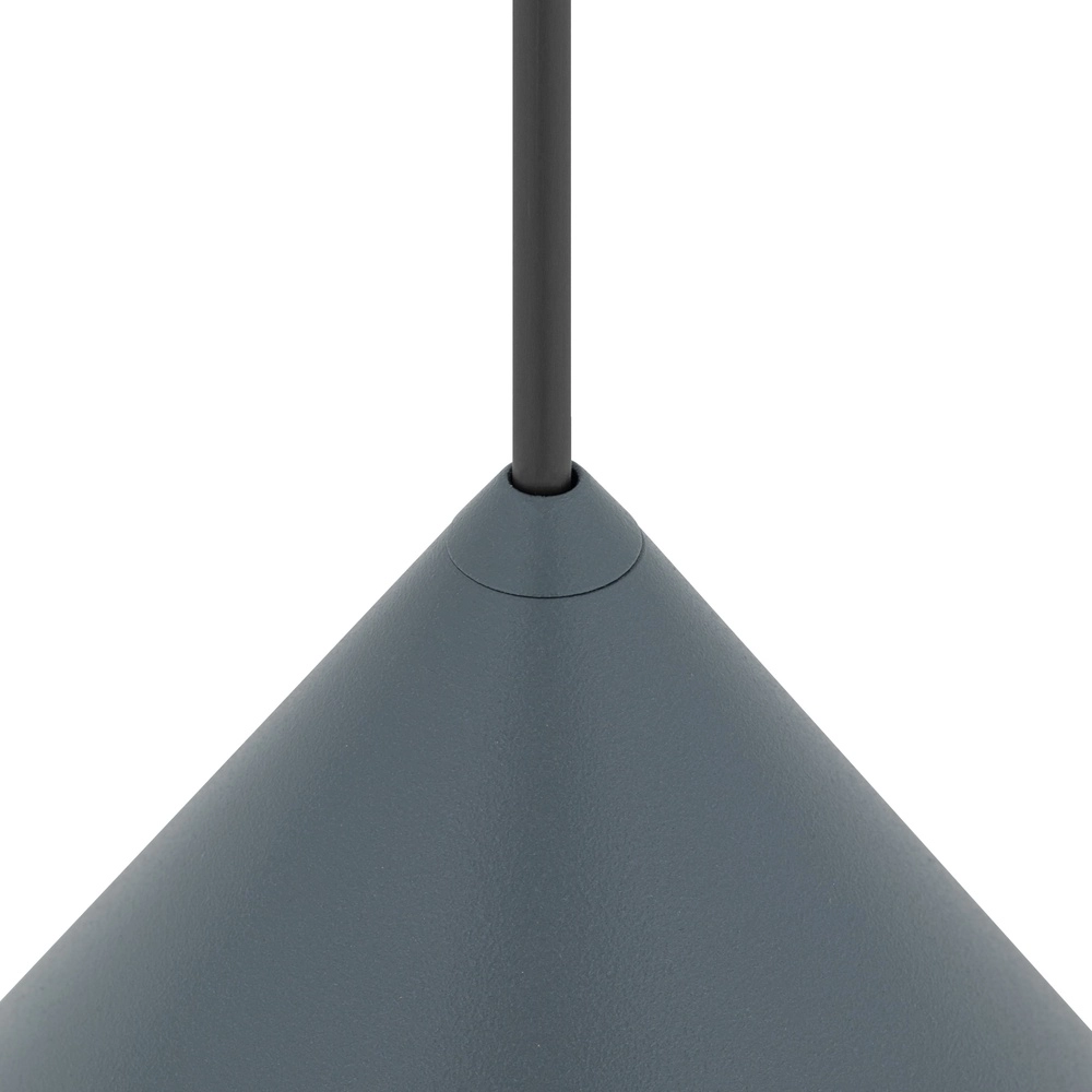 Lampe pendante de conception Zenith bleu umbra Ø 20,5 cm Lyora 5903139114912