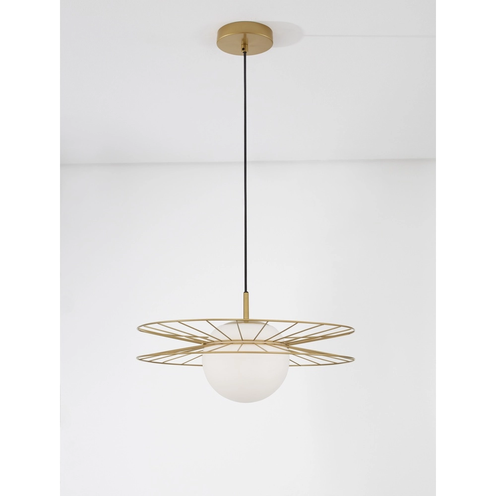 Suspension dorée Ellery Ø 45cm Lyora 5212017435286