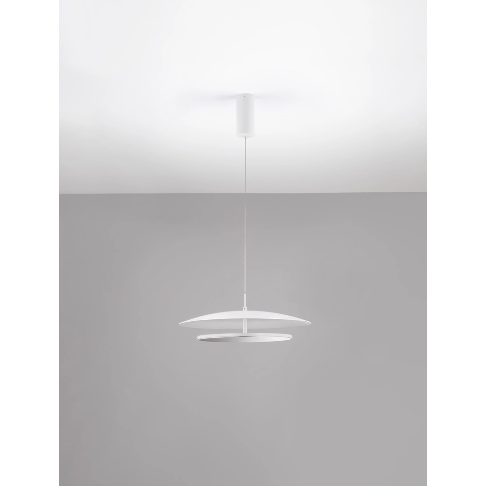 Suspension design Olos blanc Ø 50cm Lyora 5212017457028