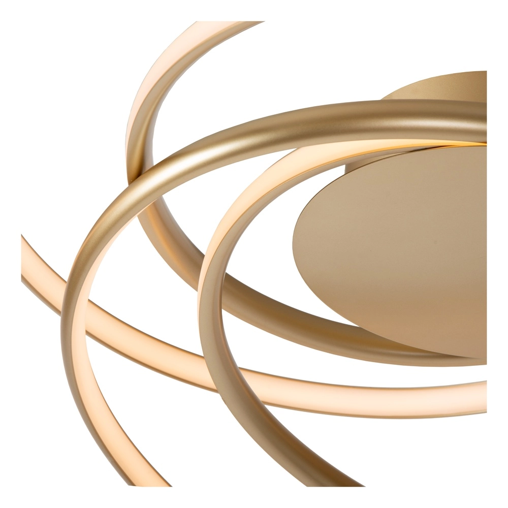 Lampe de plafond à design Sardana Curl Gold Premium by Lucide 5411212520906