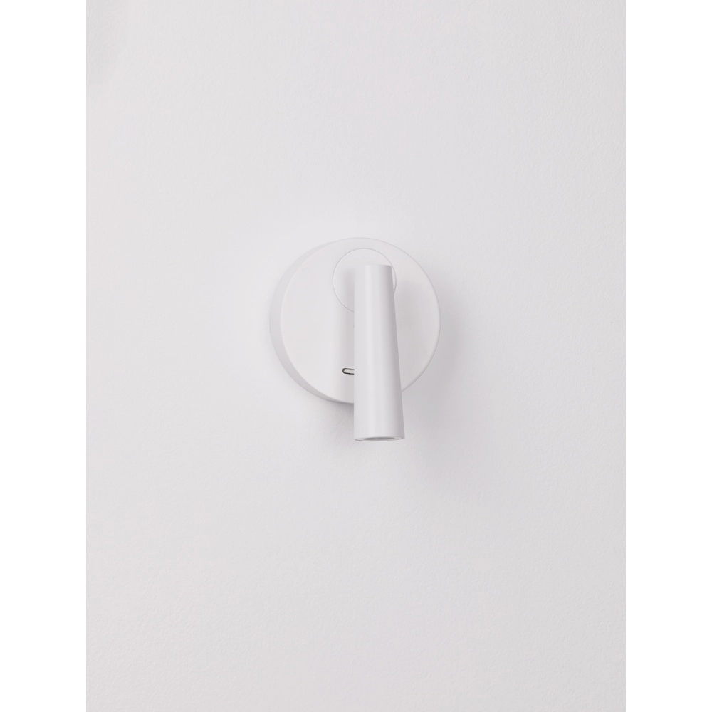 Lampe de chevet Tico blanc Lyora 5212017473165