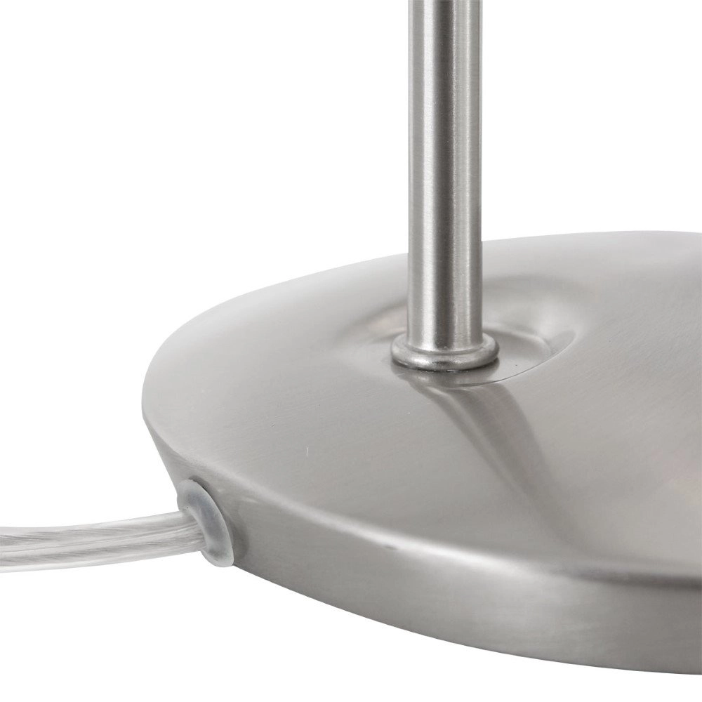 Lampe de table Tallerken gris métallisé Steinhauer 8712746132021