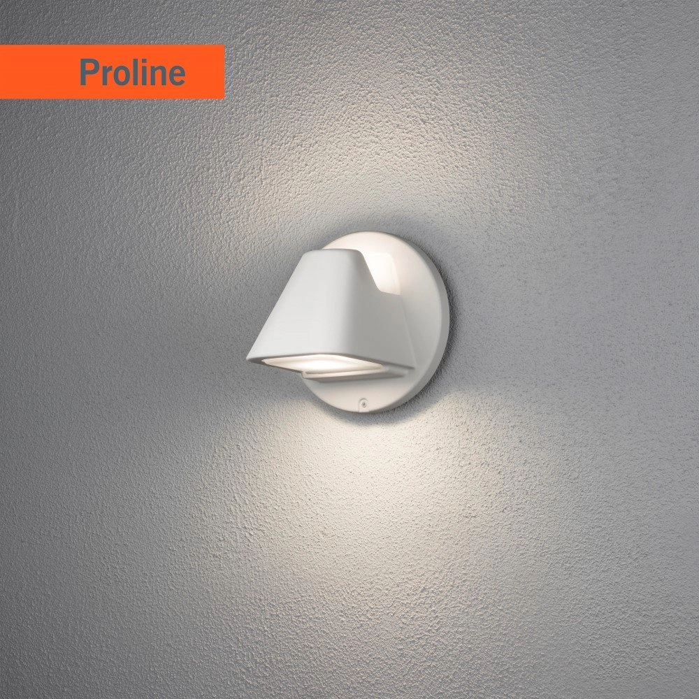 LED lampe d'extérieur Hild Led Haut Bas blanc KonstSmide 7318304272508