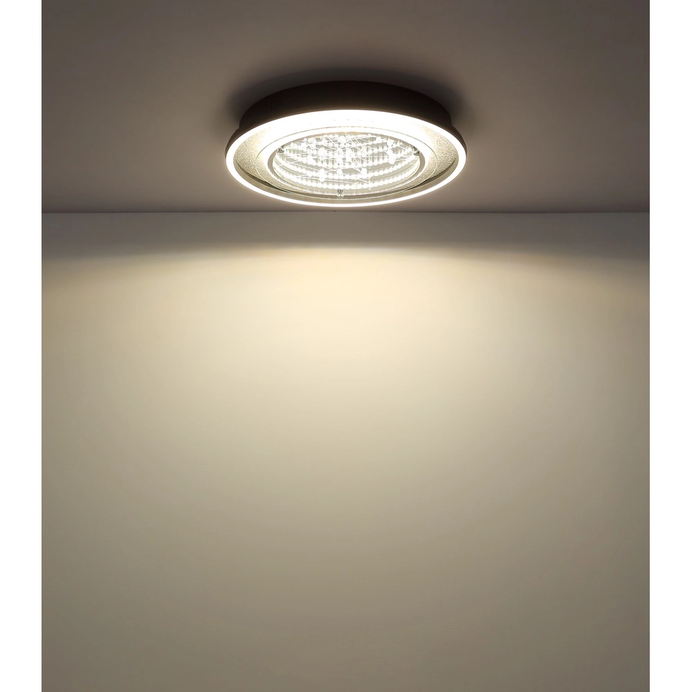 Lampe de plafond noire Mirrora Ø 40cm Globo 9007371566853