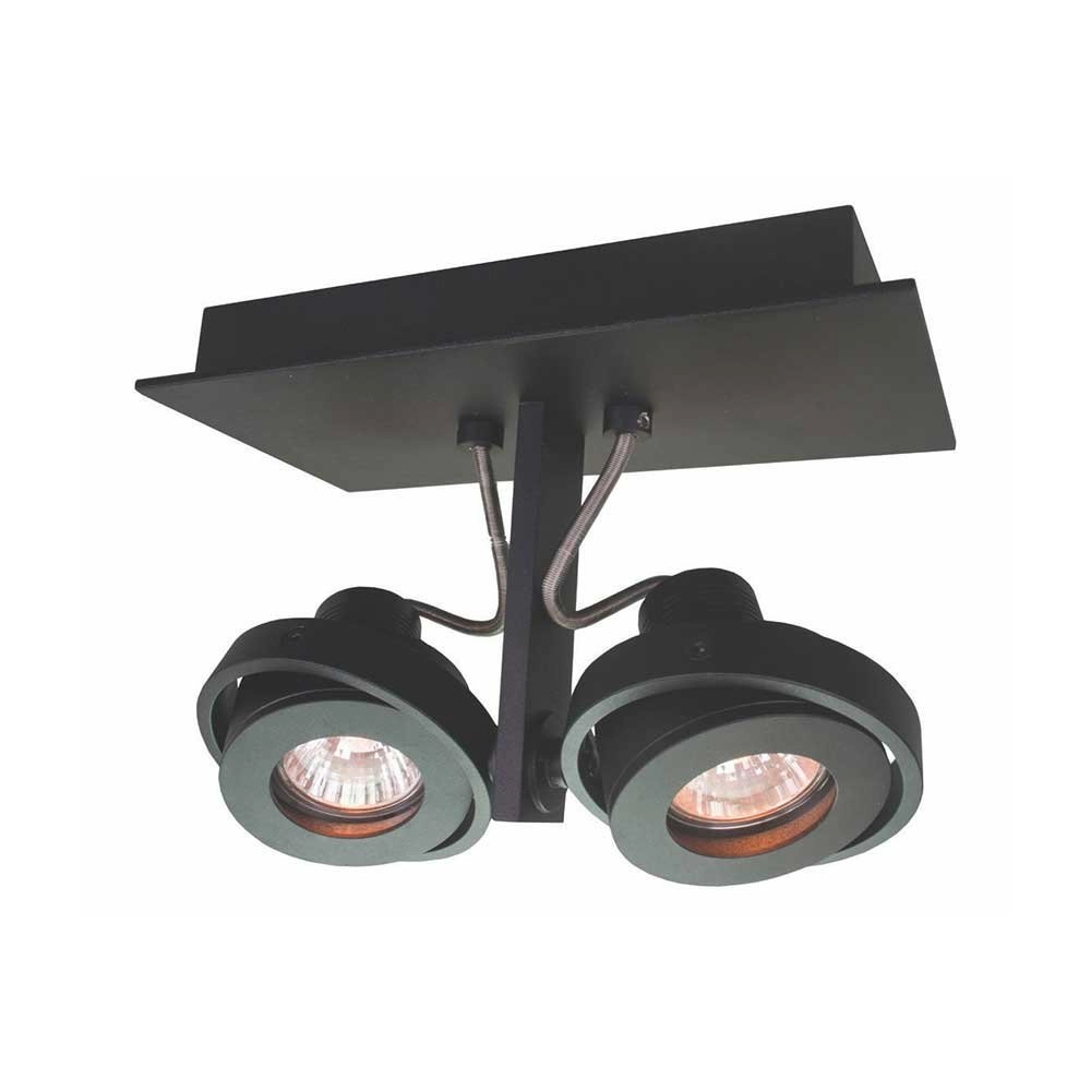 Spot noir en surface Meist 2 lumières