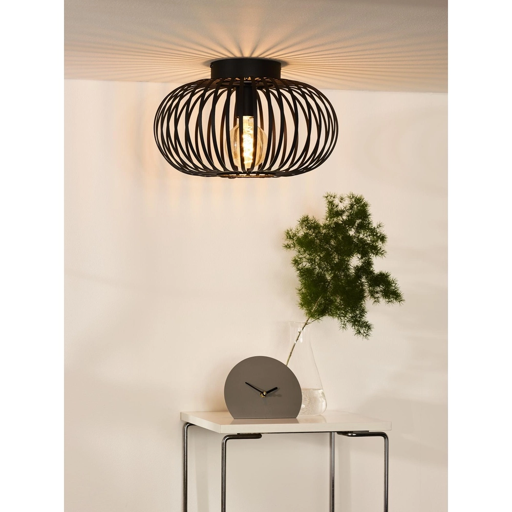 Lampe de plafond Manuela Ø 39,5 cm noir Lucide 5411212782342