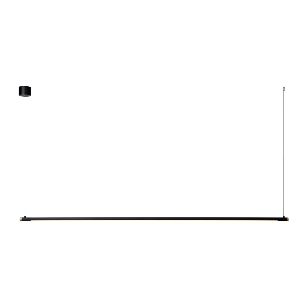 Lampe suspendue élégante Marnik noir 200cm