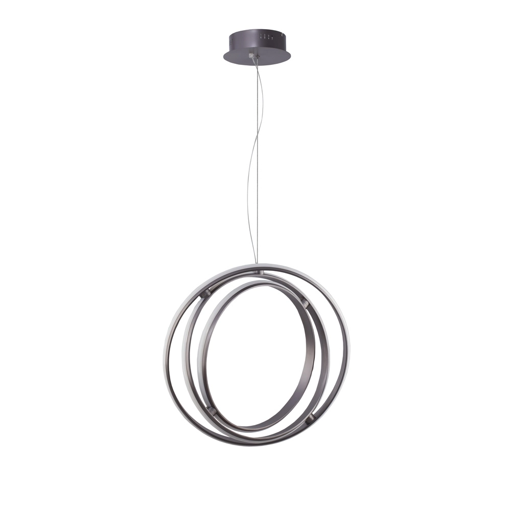 Suspension Pertone S Ø 50cm noir avec lueur violette Lyora 5212017419699