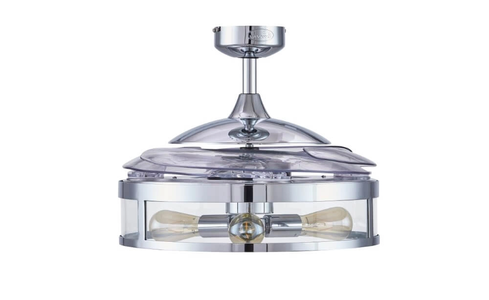 Ventilateur de plafond chromé Fanway Classic Ø 122 cm Beacon 9333509119388