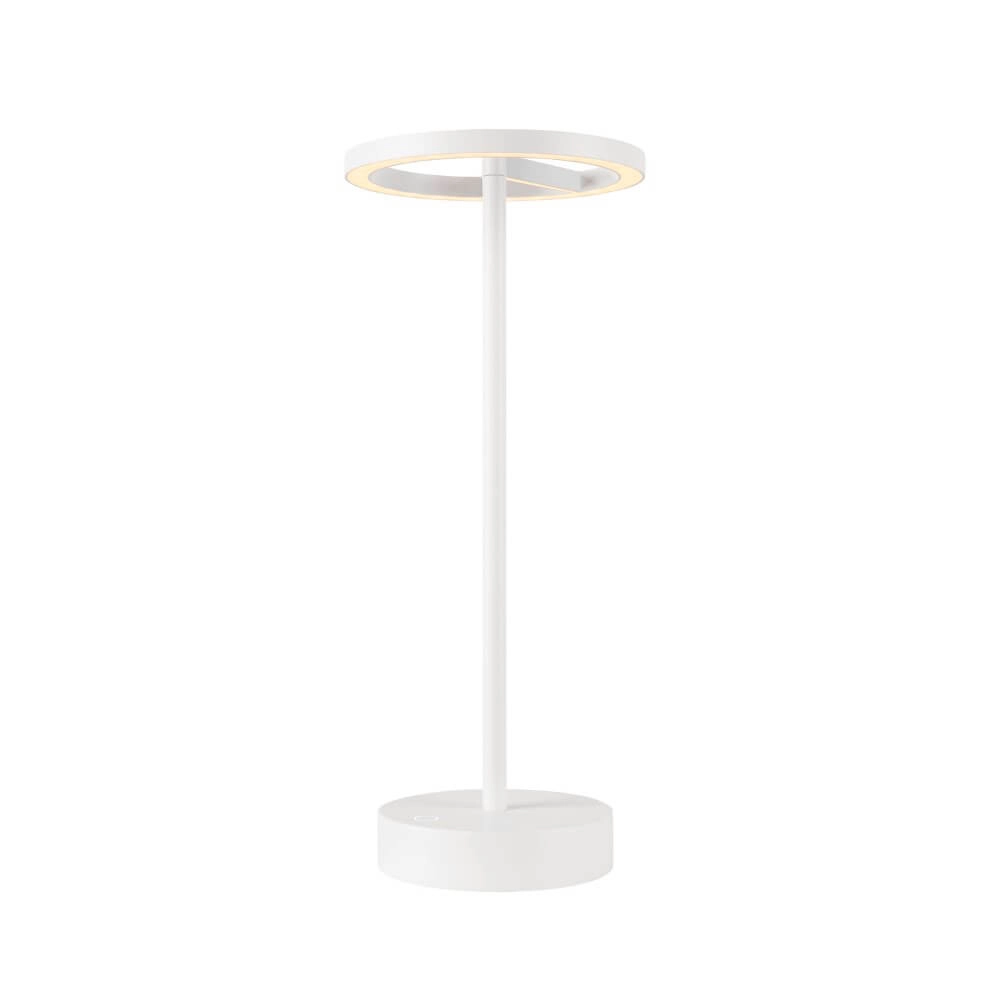 Lampe de table d'extérieur Vinolina One blanc - rechargeable