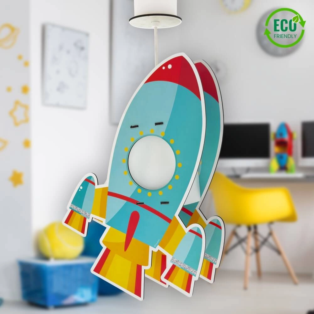 Suspension chambre d’enfant Rocket laiton Dalber 8420406633572