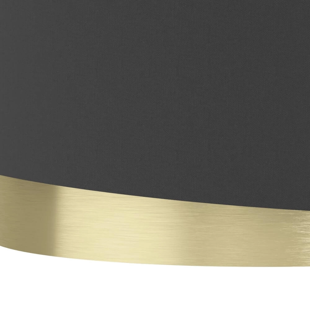 Plafonnier noir avec or Manderline Ø 45 cm Stars of Light 9002759399245