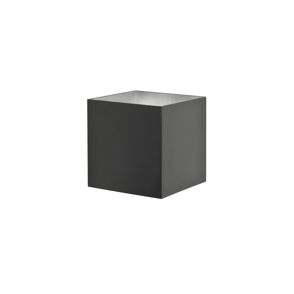 Spot mural Square noir 10cm