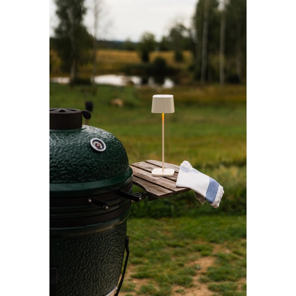 Lampe de table Capri Rechargeable brun sable brillant KonstSmide 7318300030379