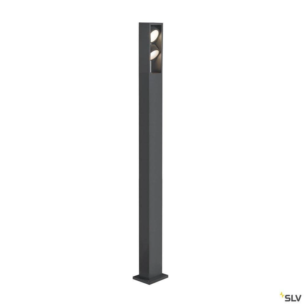 Éclairage de chemin à LED Eskina 175cm 2 lumières anthracite