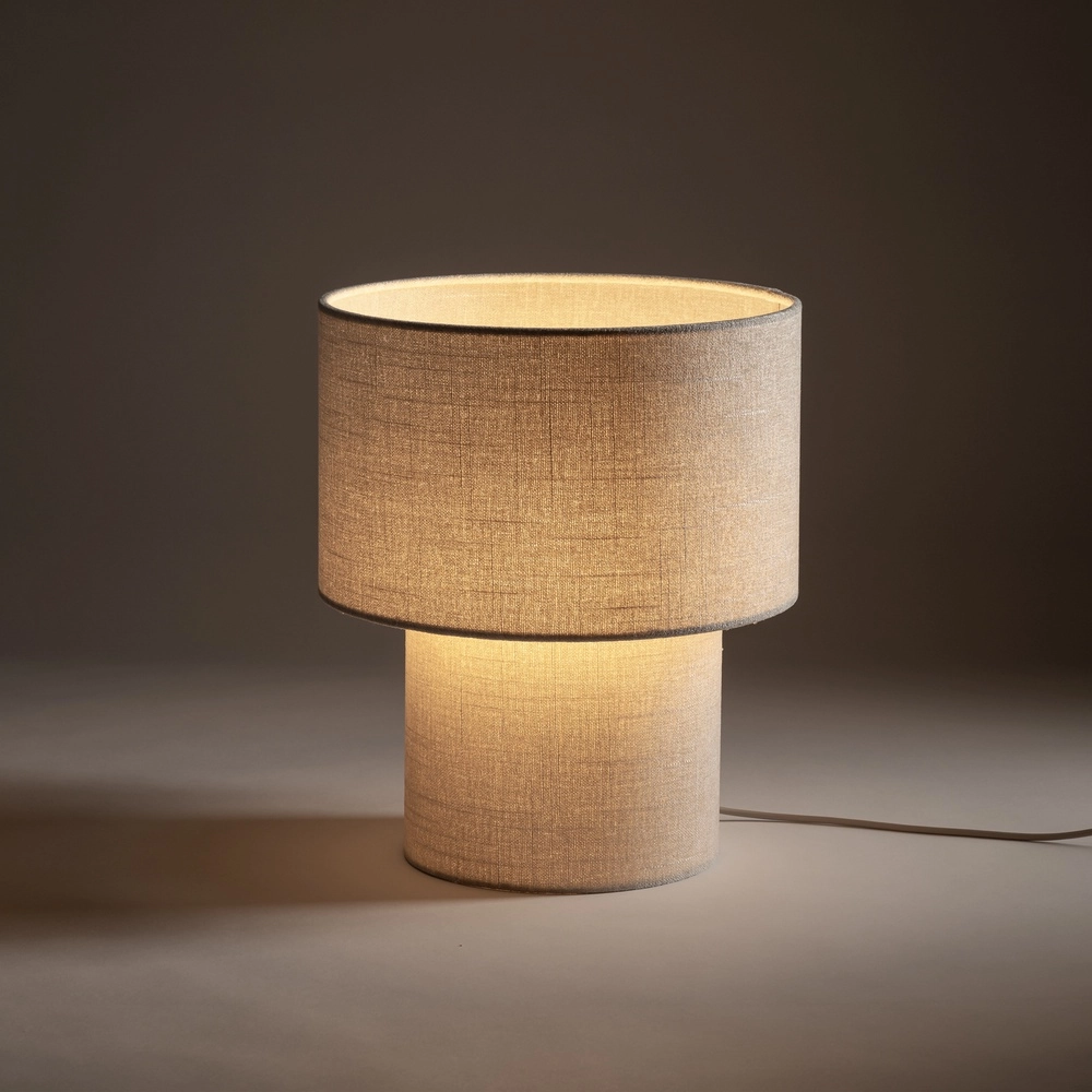 Lampe de table Santana Ø crème 35cm Lyora 5903139122054