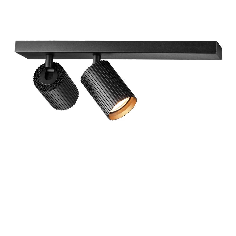 Spot de plafond Onis 2 lumières - noir Lyora 4255805302330