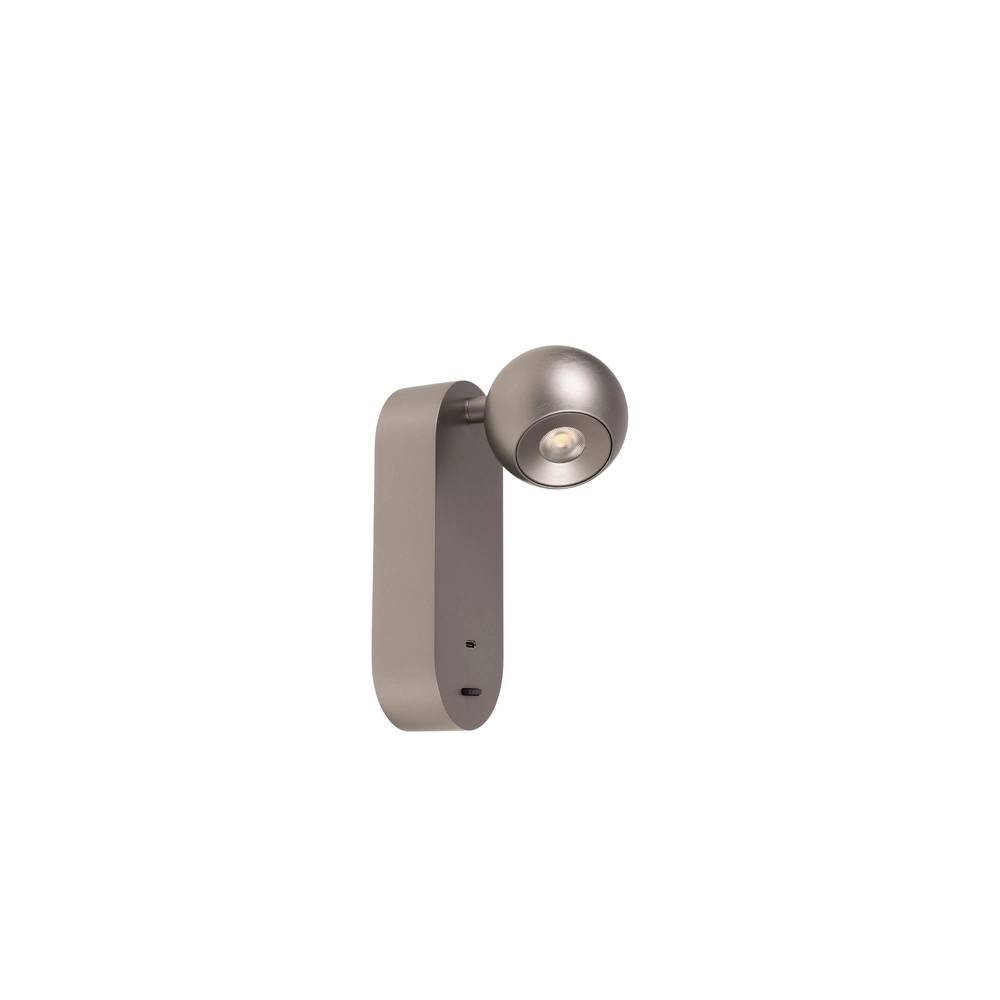 Ampoule de lampe murale Montana Design Grey Premium by Lucide 5411212680129