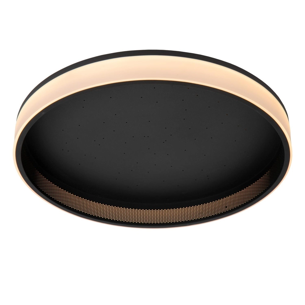 Conception de plafonds Estreja Ø 40cm noir Lucide 5411212712806
