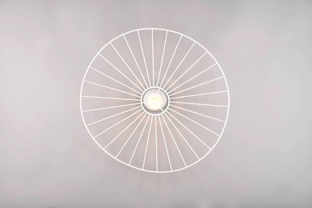 Plafonnier Chapeau blanc Trio 4017807574111