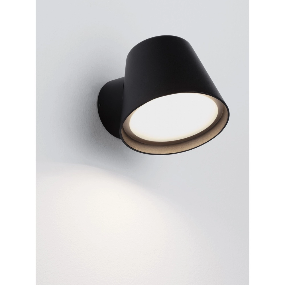 Lampe murale de conception Bell Noir Lyora 5212017488107