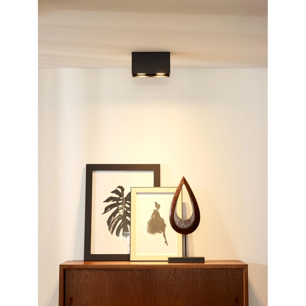 Projecteur de plafond Bodi 2-noir clair Lucide 5411212091628