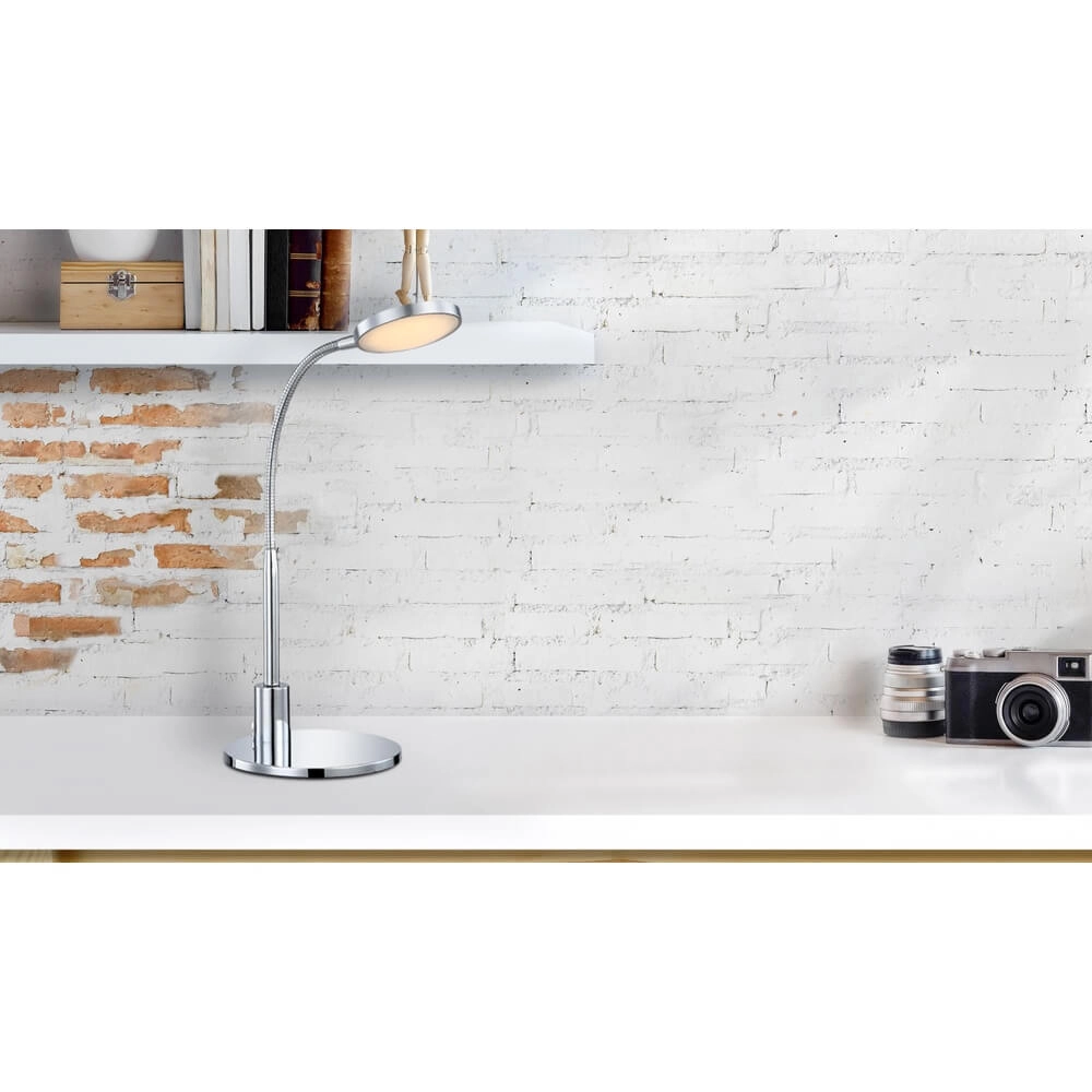 Lampe de bureau Pegasi chrome Globo 9007371218103